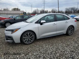 2022 Toyota Corolla SE with VIN 5YFP4MCE8NP102564, listed as a Copart auction lot 50650805 with 41,353 mi miles and Salvage Title. Bid and sale history available at carsss.com. Image 1.