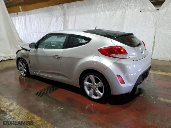 2015 Hyundai Veloster RE:FLEX with VIN KMHTC6AD0FU229574, listed as a Copart auction lot 80521484 with 95,300 mi miles and Clean Title. Bid and sale history available at carsss.com. Image 2.