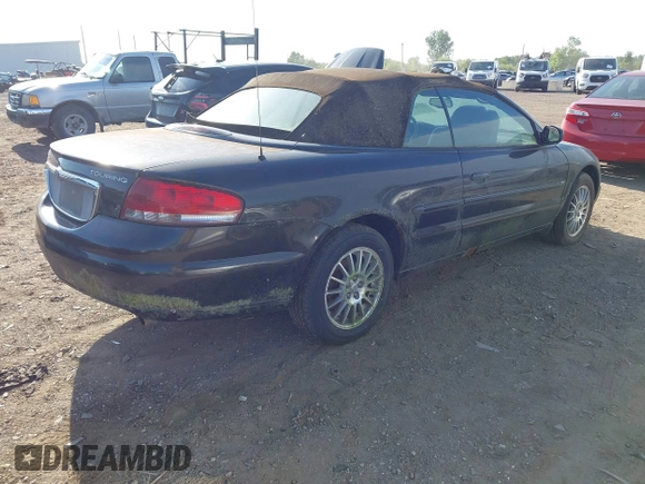 2004 Chrysler Sebring LXi with VIN 1C3EL55R64N360632, listed as a IAAI auction lot 42780724 with 52,092 mi miles and . Bid and sale history available at DreamBid. Image 4.
