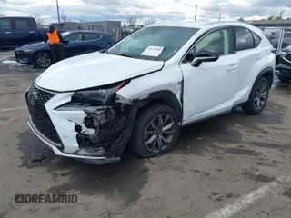 2019 Lexus NX with VIN JTJYARBZXK2127780, listed as a IAAI auction lot 41726002 with 157,916 mi miles. Bid and sale history available at carsss.com. Image 2.