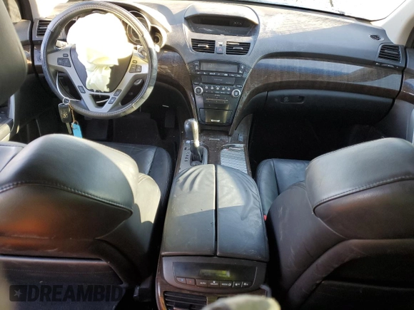 2010 Acura MDX with VIN 2HNYD2H20AH504225, listed as a Copart auction lot 84894084 with 0 mi miles and Salvage Title. Bid and sale history available at carsss.com. Image 8.