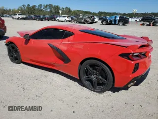 2024 Chevrolet Corvette 2LT z VIN 1G1YB2D44R5130393, wystawiony jako Copart lot #49864305 z przebiegiem 3 226 mil mil oraz Nie do naprawy • Non repairable. Historia ofert i sprzedaży dostępna na DreamBid. Obrazek 2.