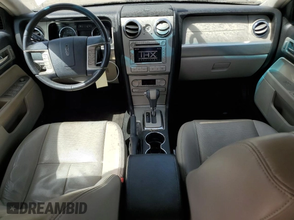 2008 Lincoln MKZ with VIN 3LNHM26T98R655480, listed as a Copart auction lot 49313205 with 68,106 mi miles and Salvage Title. Bid and sale history available at carsss.com. Image 8.