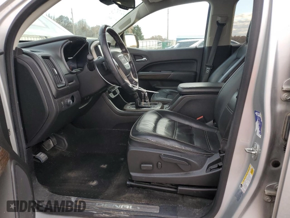 2017 GMC Canyon 4WD Denali with VIN 1GTG6EEN3H1296989, listed as a Copart auction lot 84950374 with 120,356 mi miles and Salvage Title. Bid and sale history available at carsss.com. Image 7.