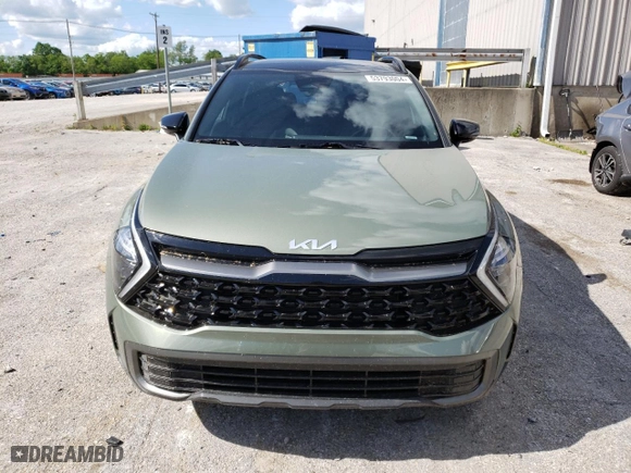 2023 Kia Sportage X-Line with VIN 5XYK6CAF4PG106659, listed as a Copart auction lot 53793004 with 18,358 mi miles and Non Repairable. Bid and sale history available at carsss.com. Image 5.
