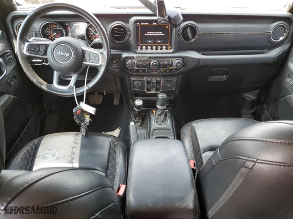 2021 Jeep Gladiator Overland with VIN 1C6HJTFG0ML541311, listed as a Copart auction lot 66609824 with 44,362 mi miles and Salvage Title. Bid and sale history available at carsss.com. Image 8.