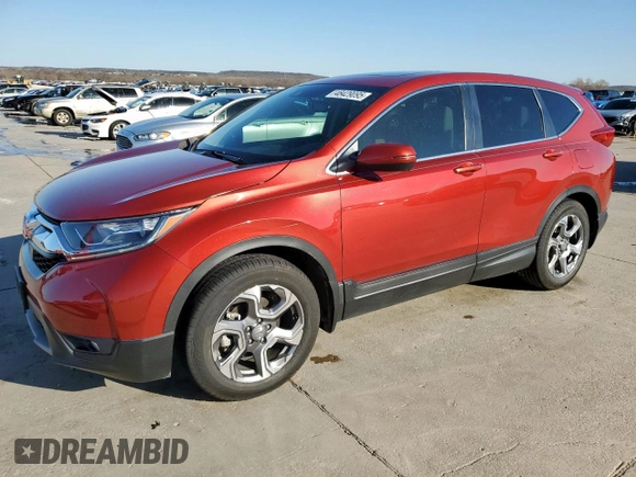 2019 Honda CR-V EX-L with VIN 5J6RW1H83KL003363, listed as a Copart auction lot 48429095 with 17,361 mi miles and Clean Title. Bid and sale history available at carsss.com. Image 1.