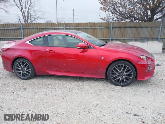 2016 Lexus RC 300 F Sport z VIN JTHSM5BC5G5001691, wystawiony jako IAAI lot #41016235 z przebiegiem 99 777 mil mil oraz . Historia ofert i sprzedaży dostępna na DreamBid. Obrazek 13.