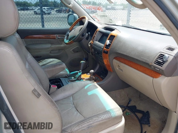 2005 Lexus GX with VIN JTJBT20X550082871, listed as a IAAI auction lot 42080527 with Not Provided miles. Bid and sale history available at carsss.com. Image 5.
