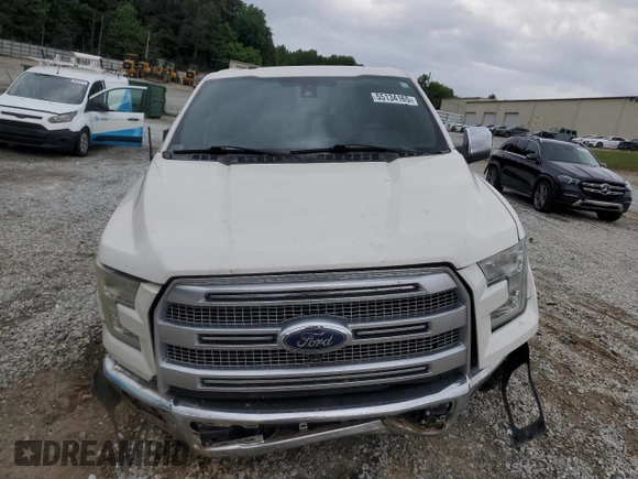 2016 Ford F-150 XL with VIN 1FTEW1CG8GFD50793, listed as a Copart auction lot 55134165 with 190,804 mi miles and Salvage title. Bid and sale history available at DreamBid. Image 5.