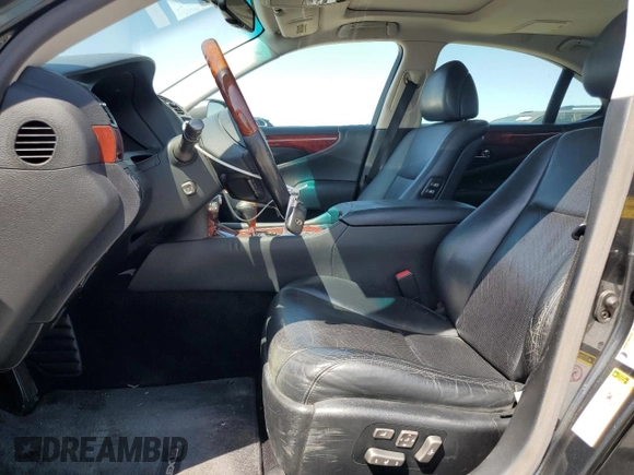 2010 Lexus LS 460 with VIN JTHBL5EF8A5094271, listed as a Copart auction lot 50662095 with 172,225 mi miles and Salvage Title. Bid and sale history available at DreamBid. Image 7.