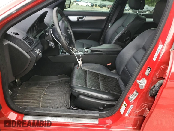 2009 Mercedes-Benz C 300 Sport with VIN WDDGF54X09R045603, listed as a Copart auction lot 55055815 with 108,575 mi miles and Salvage Title. Bid and sale history available at DreamBid. Image 7.