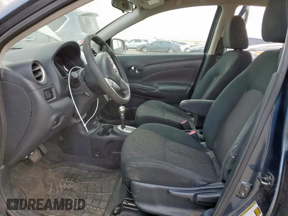 2017 Nissan Versa SV z VIN 3N1CN7AP1HL907280, wystawiony jako Copart lot #59500775 z przebiegiem 95 117 mil mil oraz Szkoda całkowita • Salvage title. Historia ofert i sprzedaży dostępna na DreamBid. Obrazek 7.