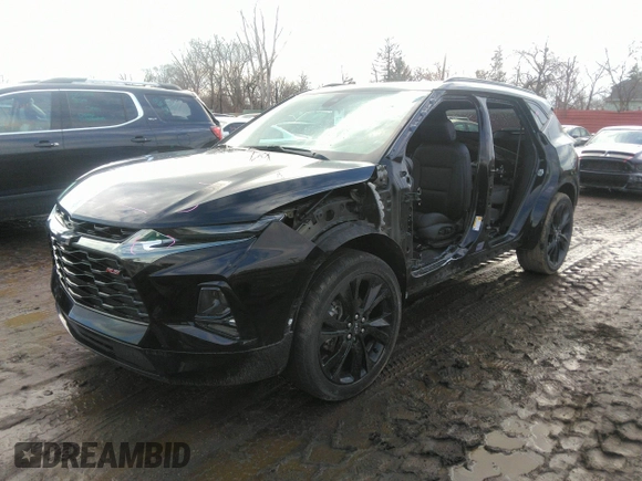 2021 Chevrolet Blazer RS with VIN 3GNKBERS9MS564305, listed as a IAAI auction lot 41662908 with 30,065 mi miles and . Bid and sale history available at DreamBid. Image 18.