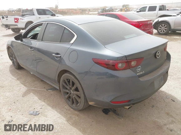 2023 Mazda 3 S Preferred with VIN 3MZBPACM8PM380055, listed as a IAAI auction lot 41804643 with 12,855 mi miles and . Bid and sale history available at DreamBid. Image 3.