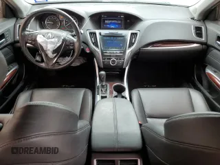 2016 Acura TLX with VIN 19UUB1F38GA003866, listed as a Copart auction lot 54975695 with 113,704 mi miles and Salvage title. Bid and sale history available at DreamBid. Image 8.