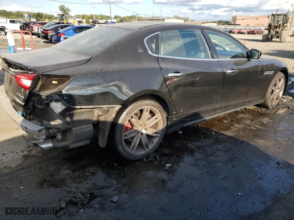 2018 Maserati Quattroporte S Q4 with VIN ZAM56YRA5J1286580, listed as a Copart auction lot 71858884 with 27,339 mi miles and Salvage Title. Bid and sale history available at carsss.com. Image 3.