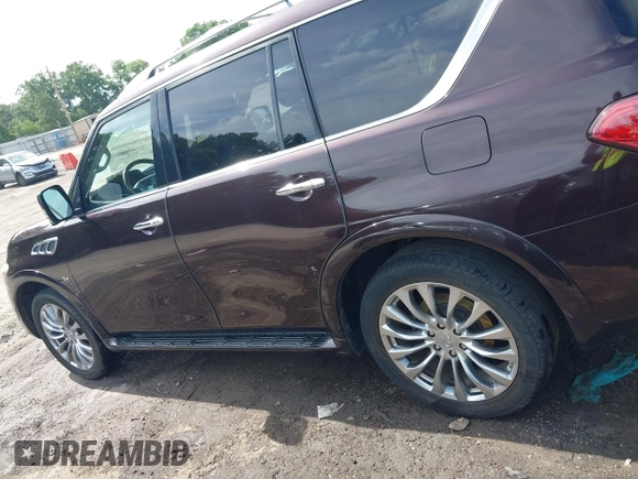 2016 Infiniti QX80 with VIN JN8AZ2ND8G9800914, listed as a IAAI auction lot 42204257 with 113,149 mi miles and . Bid and sale history available at DreamBid. Image 14.