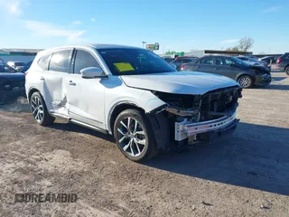 2022 Acura MDX w/Technology Package with VIN 5J8YD9H45NL009674, listed as a IAAI auction lot 41251825 with 38,635 mi miles. Bid and sale history available at carsss.com. Image 6.
