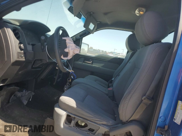2013 Ford F-150 XL with VIN 1FTMF1CF5DFD02991, listed as a Copart auction lot 46853675 with 127,474 mi miles and Salvage title. Bid and sale history available at DreamBid. Image 7.