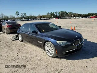 2010 BMW 7 Series 750Li with VIN WBAKB8C58ACY63182, listed as a Copart auction lot 87037964 with 83,484 mi miles and Salvage title. Bid and sale history available at DreamBid. Image 11.