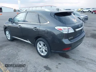 2010 Lexus RX 450h with VIN JTJBC1BA5A2027693, listed as a IAAI auction lot 41898389 with 192,344 mi miles and . Bid and sale history available at DreamBid. Image 3.