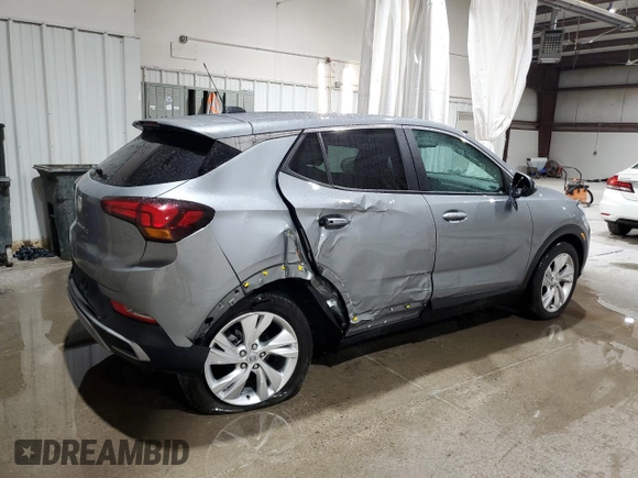 2024 Buick Encore GX Preferred with VIN KL4AMCSL9RB000706, listed as a Copart auction lot 58763745 with 18,609 mi miles and Salvage title. Bid and sale history available at DreamBid. Image 3.