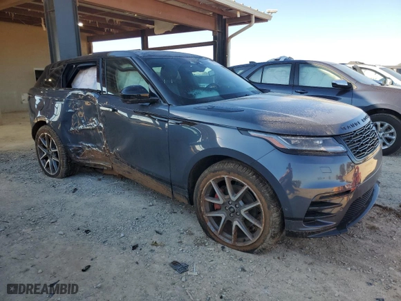 2024 Land Rover Range Rover Velar Dynamic SE with VIN SALYL2EXXRA389998, listed as a Copart auction lot 42361735 with 9,668 mi miles and Salvage Title. Bid and sale history available at carsss.com. Image 4.