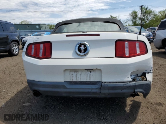 2012 Ford Mustang V6 with VIN 1ZVBP8EM4C5230644, listed as a Copart auction lot 55161895 with 188,395 mi miles and Clean Title. Bid and sale history available at carsss.com. Image 6.