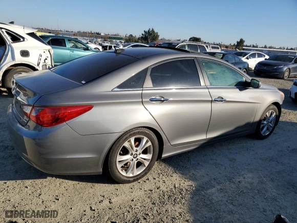 2013 Hyundai Sonata Limited with VIN 5NPEC4AC8DH714139, listed as a Copart auction lot 41911855 with 193,243 mi miles and Salvage Title. Bid and sale history available at carsss.com. Image 3.