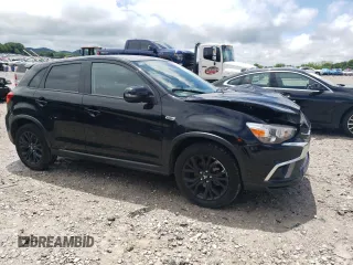 2018 Mitsubishi Outlander ES with VIN JA4AP3AU3JZ030233, listed as a Copart auction lot 56124415 with 107,615 mi miles and Salvage title. Bid and sale history available at DreamBid. Image 4.