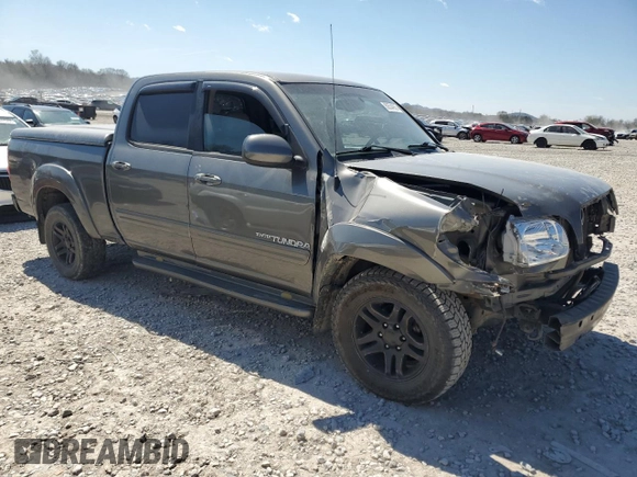 2006 Toyota Tundra Limited with VIN 5TBDT48106S518587, listed as a Copart auction lot 50534865 with 290,826 mi miles and Salvage Title. Bid and sale history available at DreamBid. Image 4.