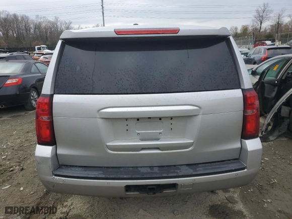 2017 Chevrolet Tahoe Commercial with VIN 1GNSKDEC2HR355831, listed as a Copart auction lot 84257604 with 222,789 mi miles and Salvage Title. Bid and sale history available at carsss.com. Image 6.