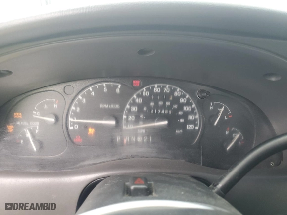 2002 Ford Ranger XL Fleet with VIN 1FTYR44V72PB53023, listed as a Copart auction lot 47576805 with 217,483 mi miles and Salvage Title. Bid and sale history available at carsss.com. Image 9.
