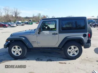 2015 Jeep Wrangler Sport with VIN 1C4GJWAG0FL503254, listed as a IAAI auction lot 41931666 with 115,394 mi miles. Bid and sale history available at carsss.com. Image 14.