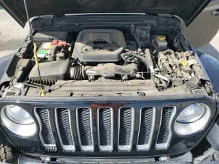 2019 Jeep Wrangler Unlimited Sahara z VIN 1C4HJXEN0KW588687, wystawiony jako Copart lot #52812895 z przebiegiem 91 486 mil mil oraz Szkoda całkowita • Salvage title. Historia ofert i sprzedaży dostępna na DreamBid. Obrazek 12.