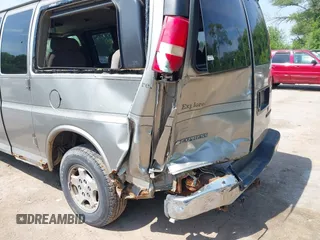 2004 Chevrolet Express Passenger with VIN 1GBFG15T041157045, listed as a IAAI auction lot 42486752 with 319,752 mi miles and . Bid and sale history available at DreamBid. Image 6.