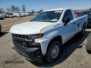 2020 Chevrolet Silverado 1500 Work Truck with VIN 3GCNWAEH7LG152902, listed as a Copart auction lot 53345215 with 139,498 mi miles and Clean Title. Bid and sale history available at carsss.com. Image 1.