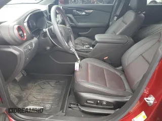 2023 Chevrolet Blazer RS with VIN 3GNKBKRS9PS225076, listed as a Copart auction lot 55012315 with 7,157 mi miles and Salvage title. Bid and sale history available at DreamBid. Image 7.