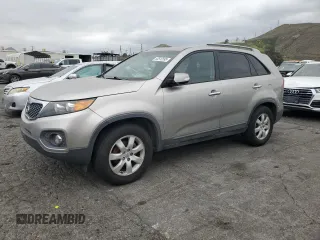 2013 Kia Sorento LX with VIN 5XYKT4A24DG370715, listed as a Copart auction lot 53512595 with 208,550 mi miles and Clean Title. Bid and sale history available at carsss.com. Image 1.