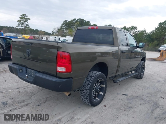 2012 Ram 1500 ST with VIN 1C6RD6FK9CS193403, listed as a IAAI auction lot 41878684 with 264,250 mi miles and . Bid and sale history available at DreamBid. Image 4.