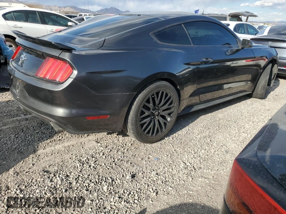 2017 Ford Mustang V6 with VIN 1FA6P8AM8H5266571, listed as a Copart auction lot 50391225 with 98,344 mi miles and Salvage Title. Bid and sale history available at carsss.com. Image 3.