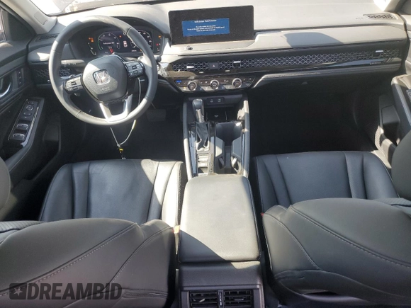 2023 Honda Accord Touring with VIN 1HGCY2F88PA065537, listed as a Copart auction lot 59341845 with 34,595 mi miles and Salvage title. Bid and sale history available at DreamBid. Image 8.