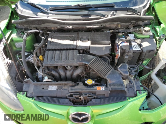 2011 Mazda 2 Touring z VIN JM1DE1HZ3B0124634, wystawiony jako Copart lot #48726255 z przebiegiem 152 071 mil mil oraz Szkoda całkowita • Salvage title. Historia ofert i sprzedaży dostępna na DreamBid. Obrazek 11.