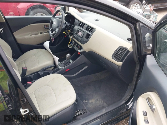 2013 Kia Rio LX with VIN KNADM4A30D6157890, listed as a IAAI auction lot 42066146 with 73,319 mi miles and . Bid and sale history available at DreamBid. Image 5.