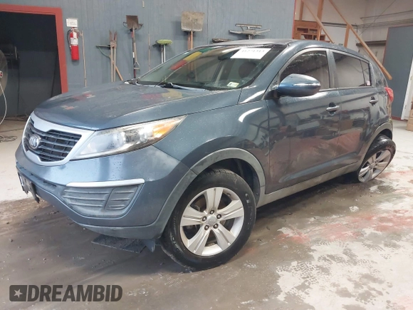 2013 Kia Sportage LX with VIN KNDPB3A2XD7446504, listed as a IAAI auction lot 41271313 with 94,646 mi miles and . Bid and sale history available at DreamBid. Image 2.