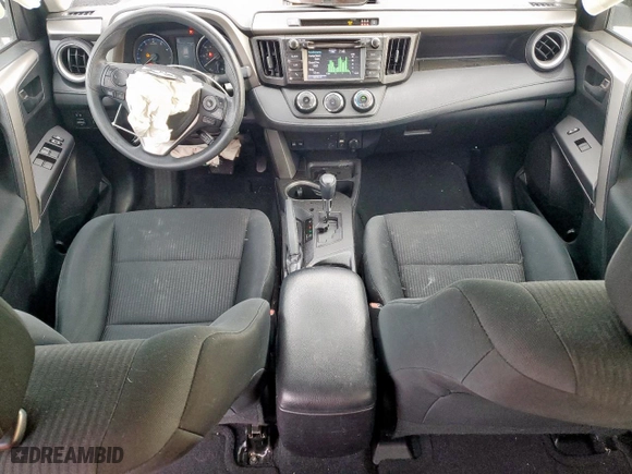 2017 Toyota RAV4 LE with VIN 2T3BFREV2HW549917, listed as a Copart auction lot 48002965 with 125,944 mi miles and Salvage Title. Bid and sale history available at carsss.com. Image 8.