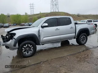 2022 Toyota Tacoma SR with VIN 3TMCZ5ANXNM483253, listed as a Copart auction lot 55859945 with 61,468 mi miles and Salvage title. Bid and sale history available at DreamBid. Image 1.