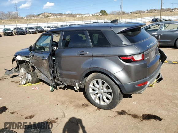 2018 Land Rover Range Rover Evoque SE with VIN SALVP2RX3JH288864, listed as a Copart auction lot 48597215 with 59,546 mi miles and Salvage Title. Bid and sale history available at carsss.com. Image 2.