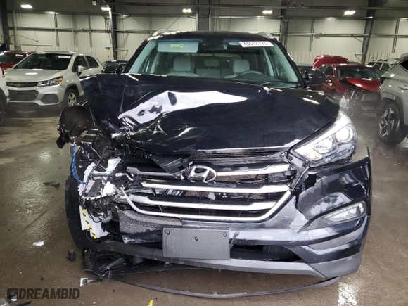 2017 Hyundai Tucson SE with VIN KM8J3CA42HU265811, listed as a Copart auction lot 45512725 with 77,467 mi miles and Salvage Title. Bid and sale history available at carsss.com. Image 5.